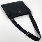 Prada Shoulder Bag Nylon Nero — view 8