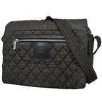 Chanel Shoulder Bag Coco Cocoon Canvas Dark Gray