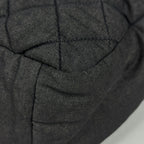 Chanel Shoulder Bag Coco Cocoon Canvas Dark Gray — view 3