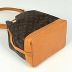 Louis Vuitton Noe Shoulder Bag Drawstring Monogram Brown — view 2