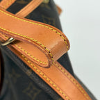 Louis Vuitton Noe Shoulder Bag Drawstring Monogram Brown — view 7