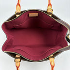 Louis Vuitton Petit Palais PM Handbag 2-Way Monogram Brown — view 6