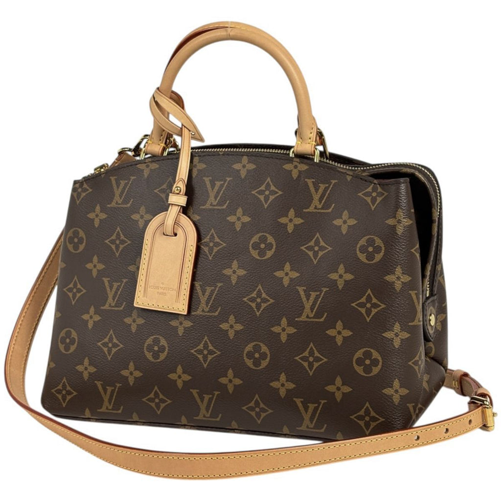 Louis Vuitton Petit Palais PM Handbag 2-Way Monogram Brown
