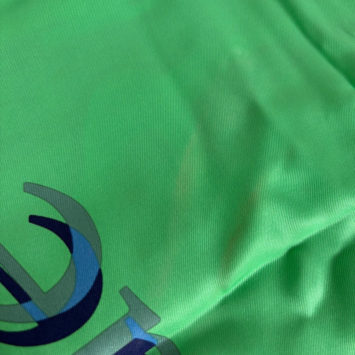 Hermes Carre 70 Caleche Elastique Scarf Silk Green Blue Yellow — view 5