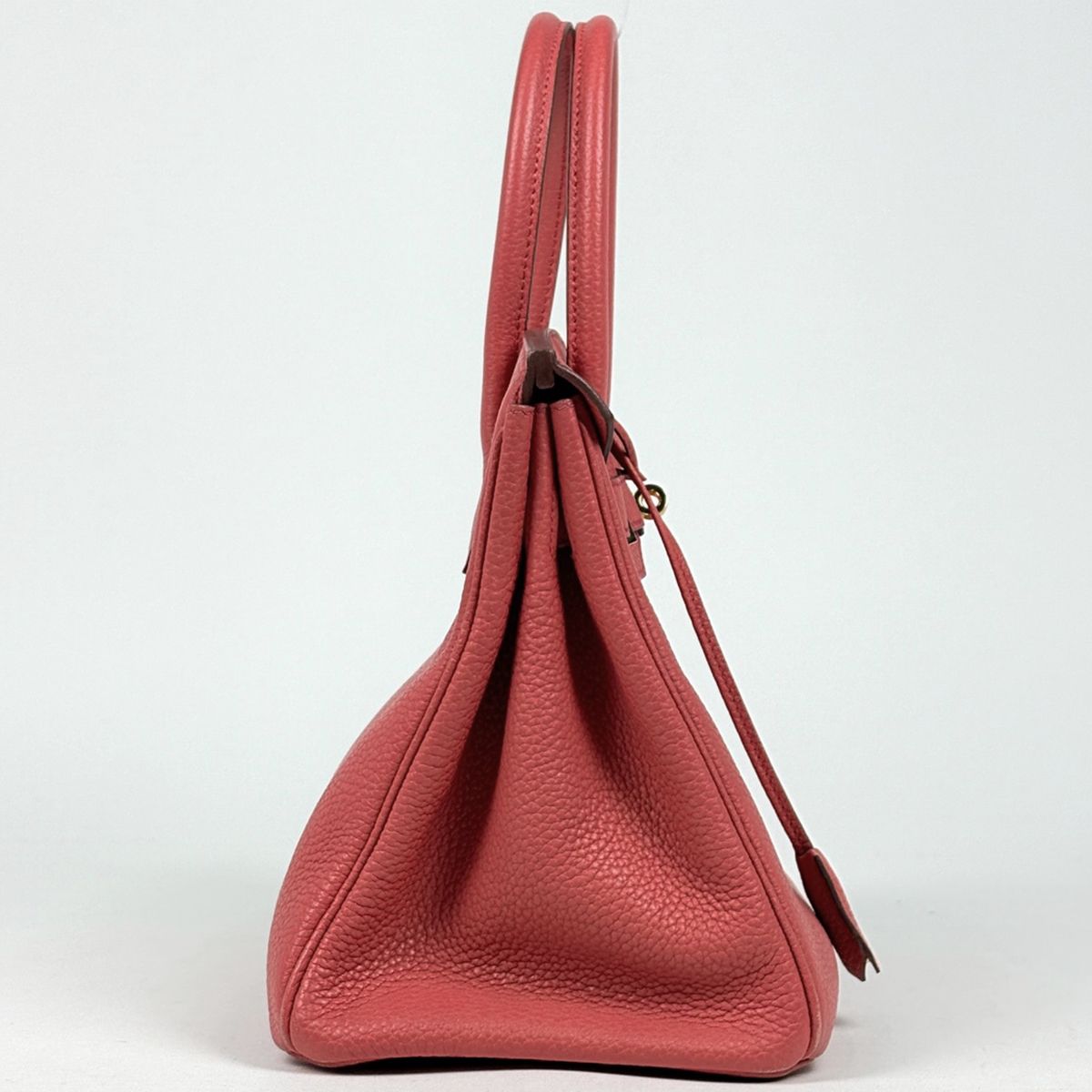 Hermes Birkin 30 Handbag Taurillon Clemence Bougainvillea — view 4