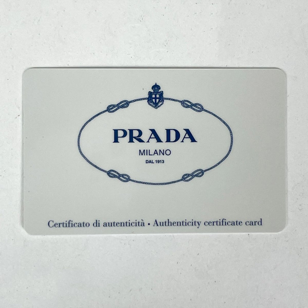 Prada Makeup Pouch Nylon Nero — view 6