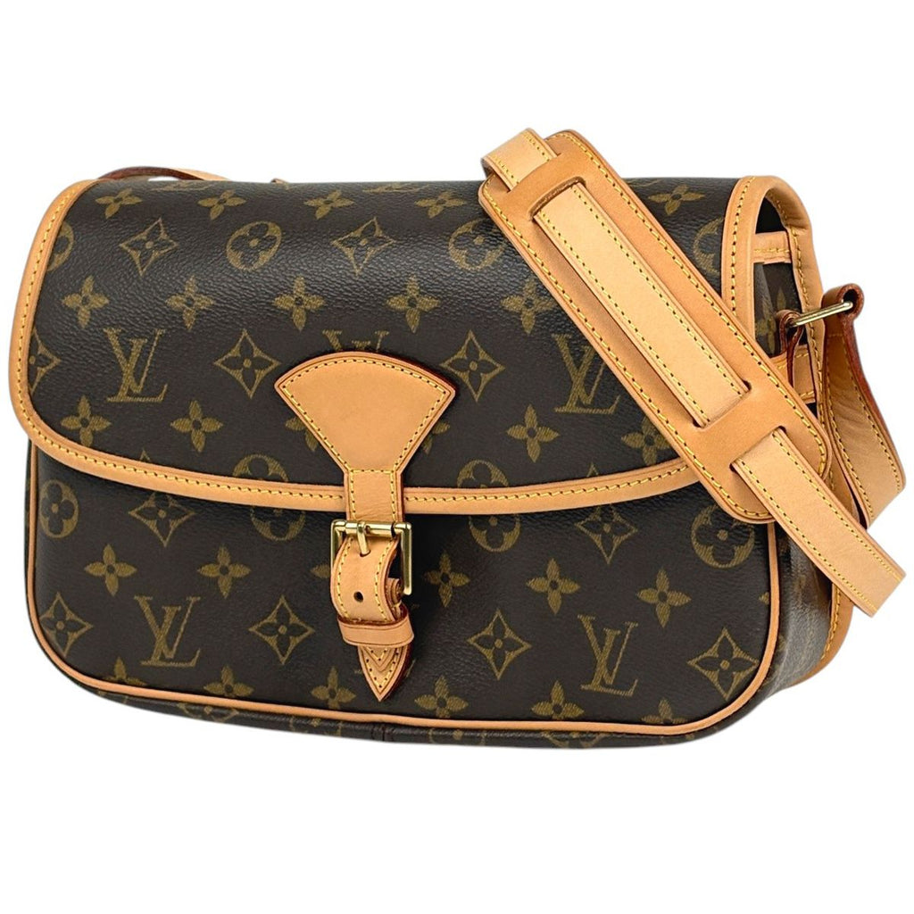 Louis Vuitton Sologne Shoulder Bag Monogram Brown