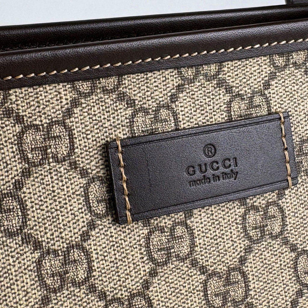 Gucci Tote GG Pattern Brown — view 4