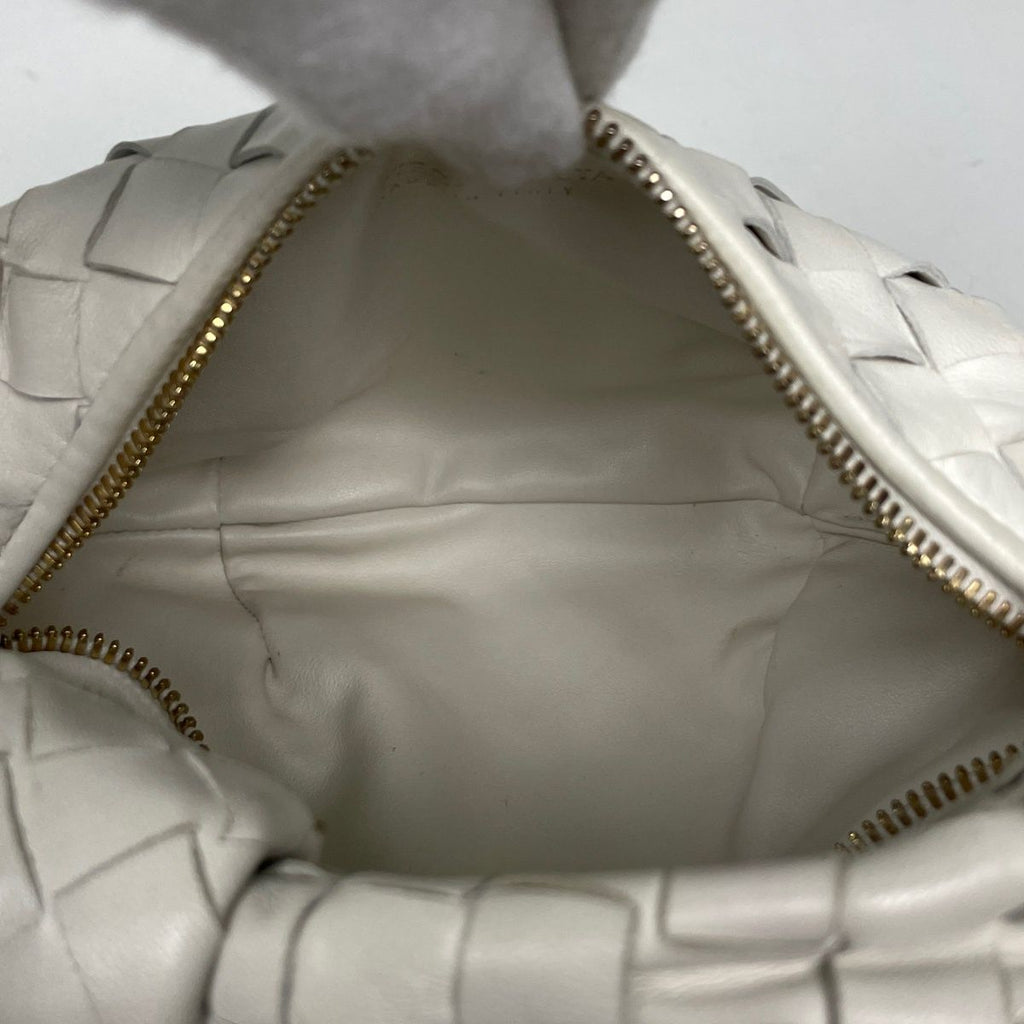 Bottega Veneta Handbag Intrecciato Leather White — view 6