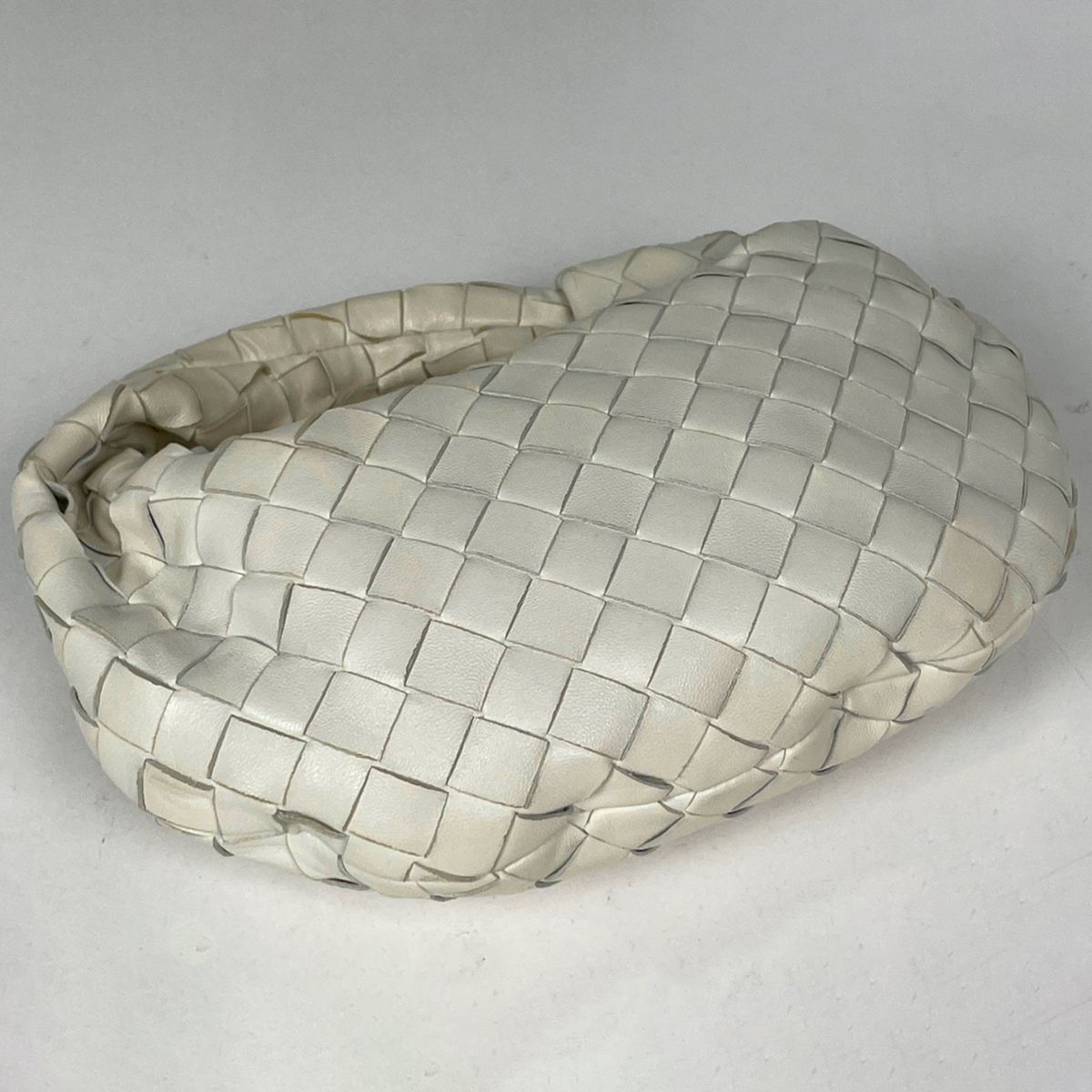 Bottega Veneta Handbag Intrecciato Leather White — view 2