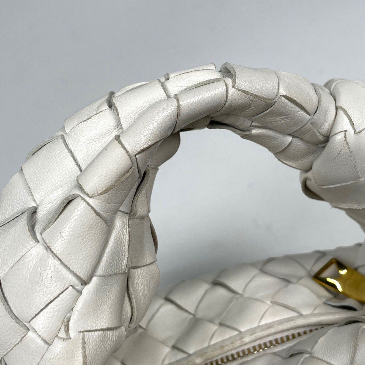 Bottega Veneta Handbag Intrecciato Leather White — view 5