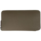 Hermes Azap Long Silk in Wallet Veau Etoupe