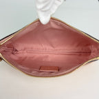 Gucci Pouch GG Pattern Bee Canvas Pink — view 6