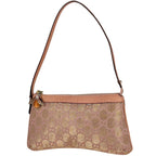 Gucci Pouch GG Pattern Bee Canvas Pink