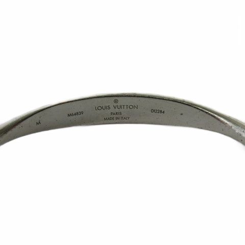 Louis Vuitton Jungkook Monogram Bracelet Bangle Silver — view 4