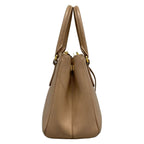 Prada Galleria Mini Bag Beige Leather — view 2