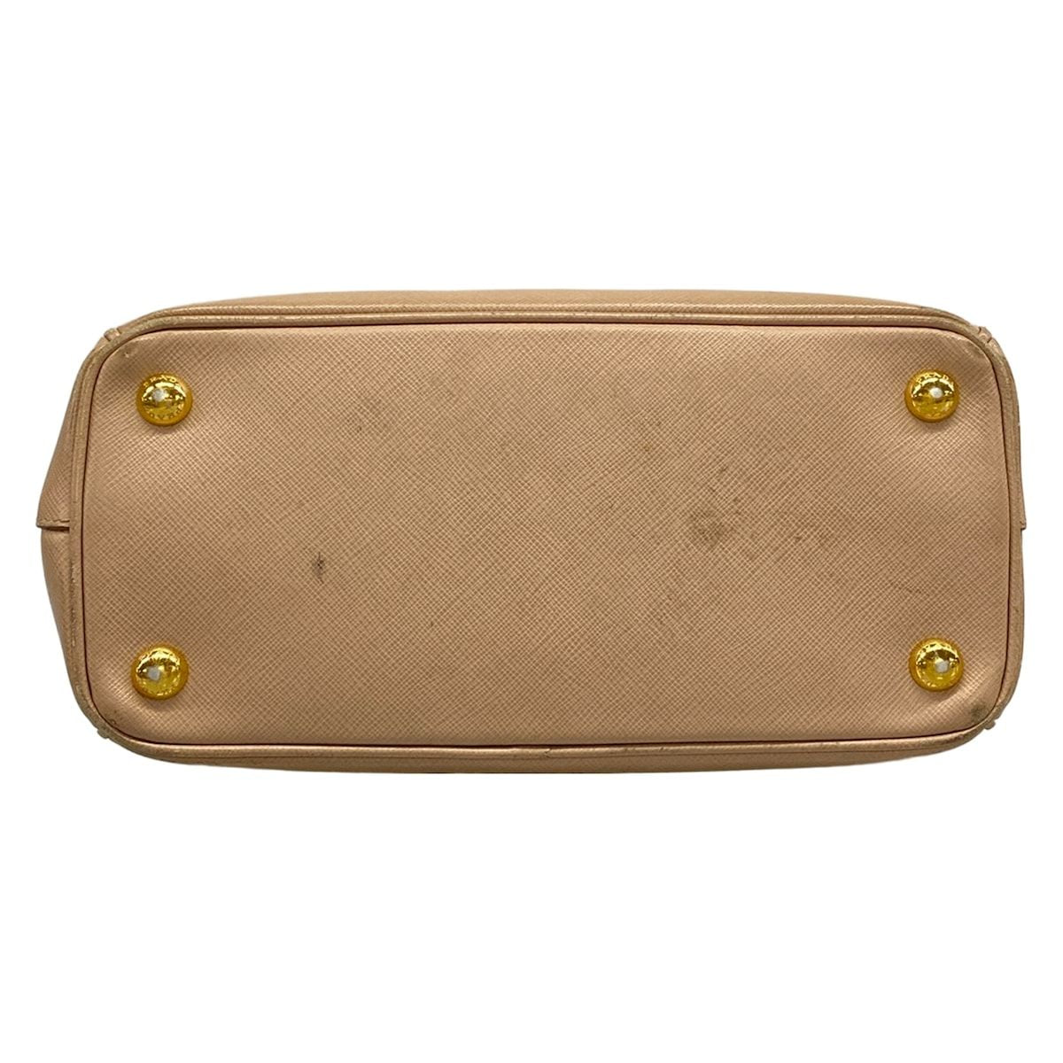 Prada Galleria Mini Bag Beige Leather — view 5