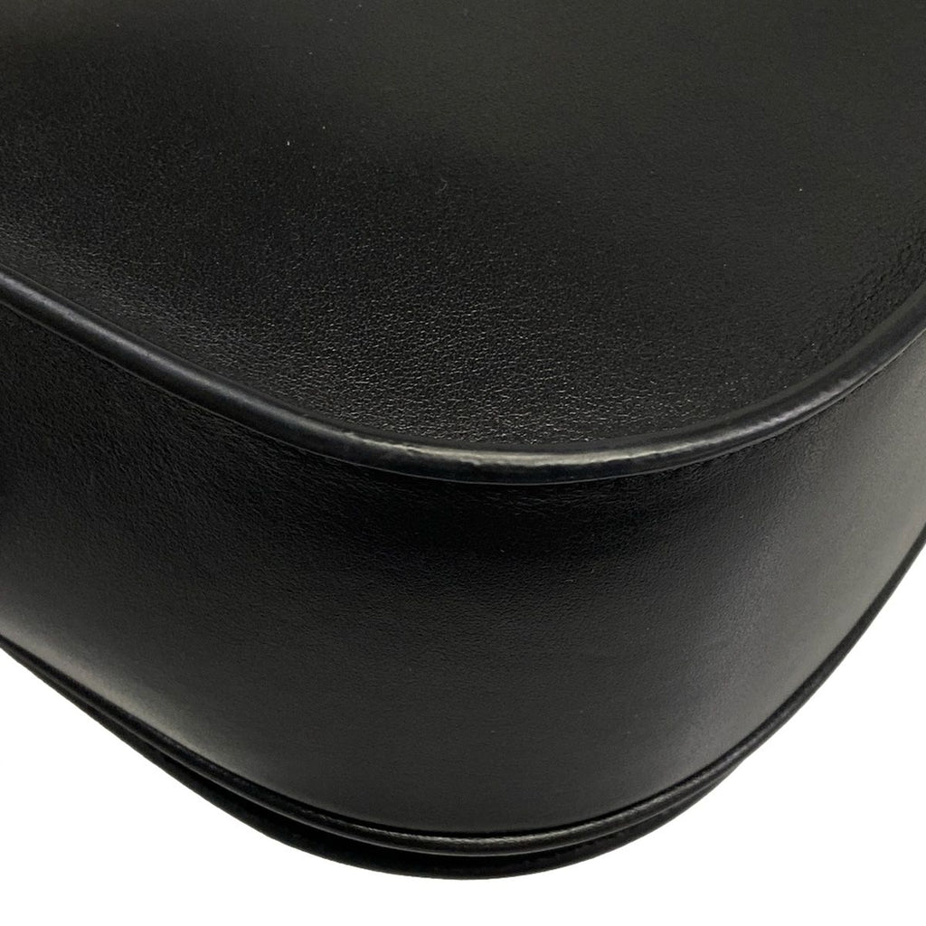 Celine Shoulder Bag Folco Cuir Triomphe Black — view 6