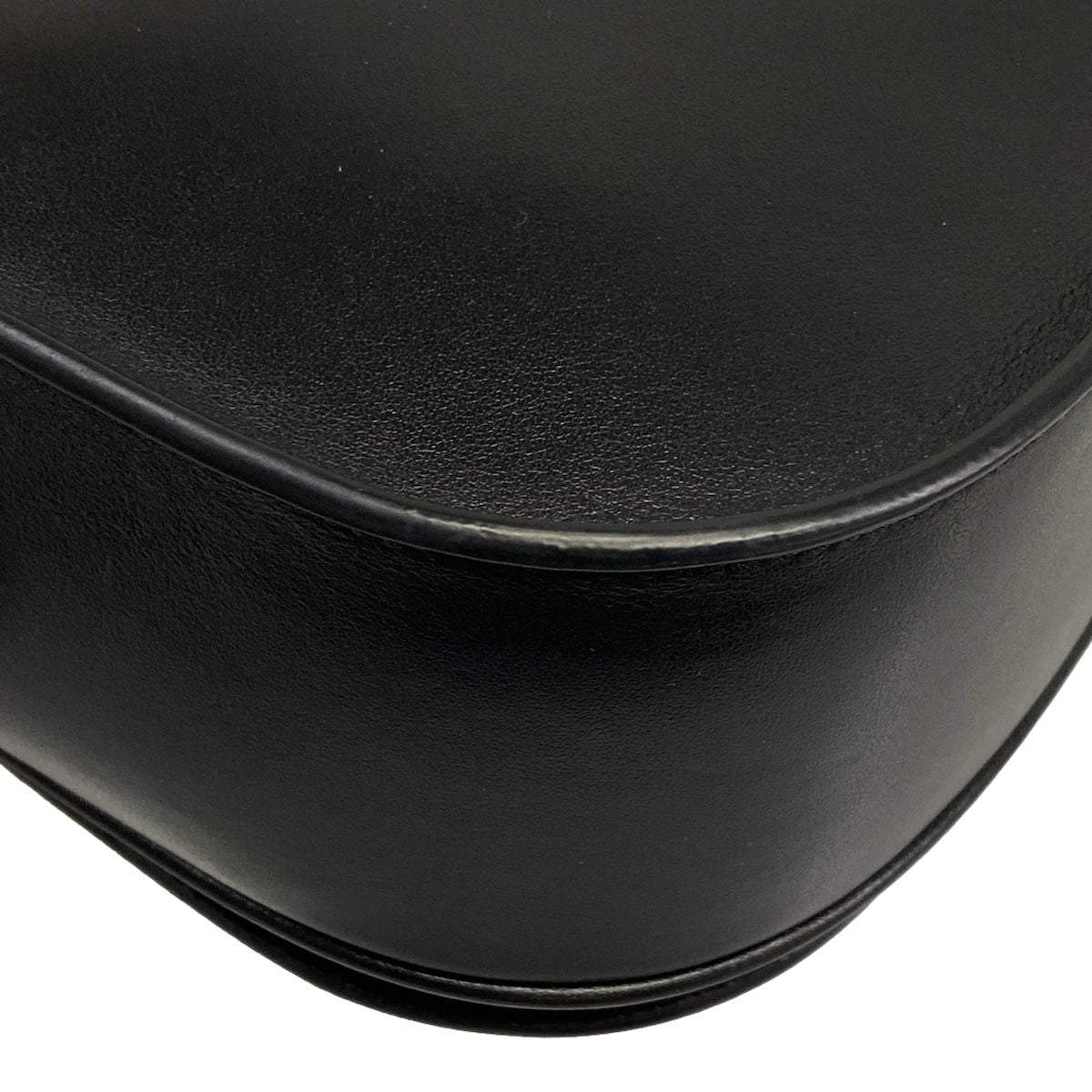 Celine Shoulder Bag Folco Cuir Triomphe Black — view 6