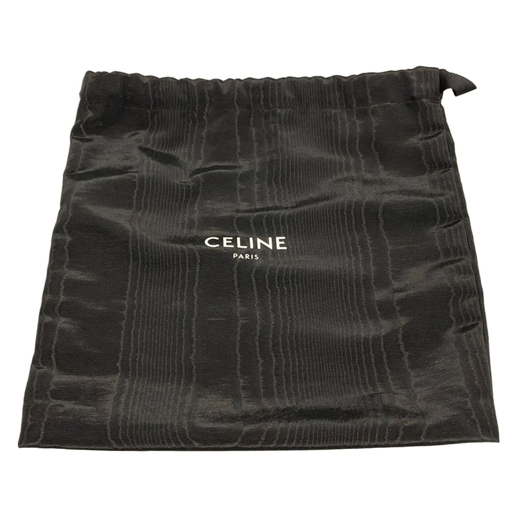Celine Shoulder Bag Folco Cuir Triomphe Black — view 8
