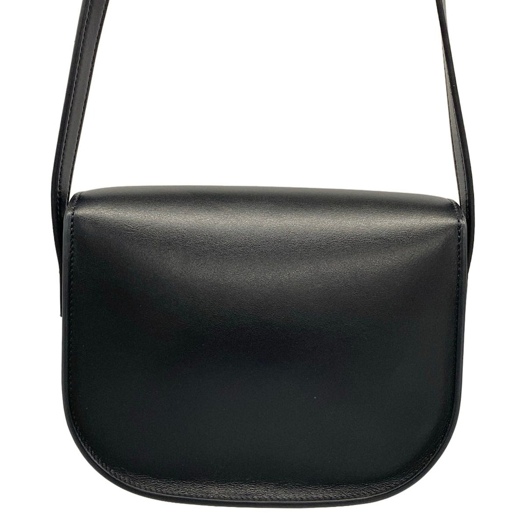 Celine Shoulder Bag Folco Cuir Triomphe Black — view 3