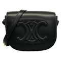 Celine Shoulder Bag Folco Cuir Triomphe Black