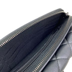 Chanel Wallet Quilted Black Chain So Lambskin Shoulder — view 3