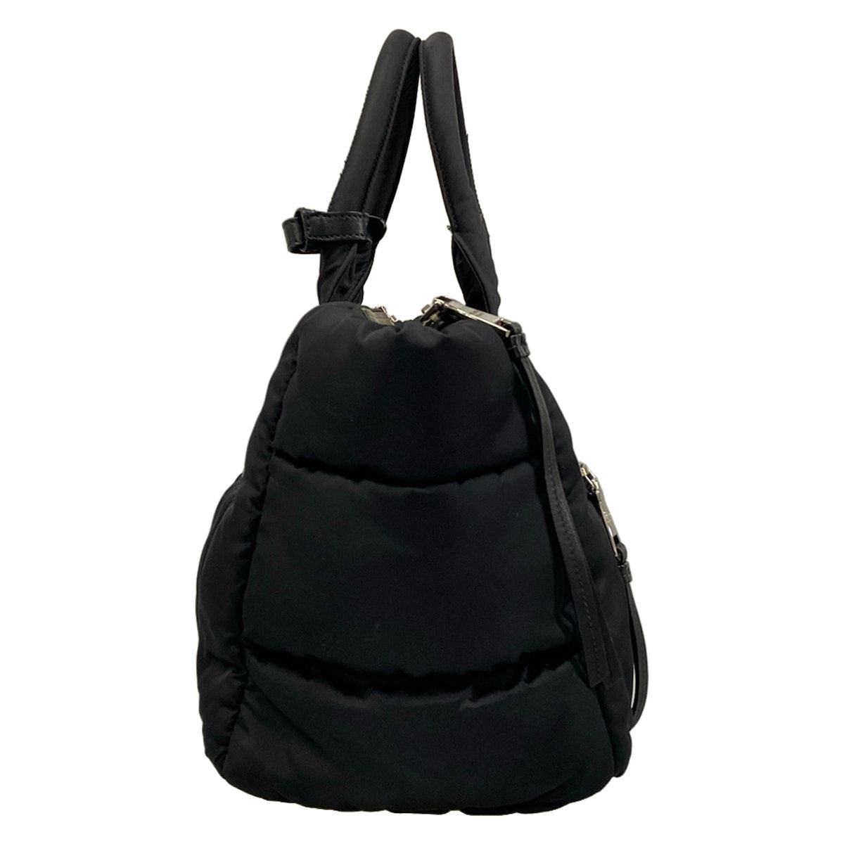 Prada Handbag Black Tessuto Bomber — view 2