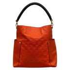 Louis Vuitton Shoulder Bag Monogram Empreinte Bagatelle Apricot Leather — view 3