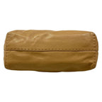 Fendi Shoulder Bag Small Carlaselleria Beige Pink Leather — view 5