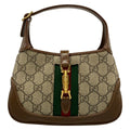 Gucci Handbag Jackie Mini GG Supreme Brown Gray 2-Way