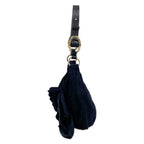 Saint Laurent Rive Gauche Shoulder Bag Naja Navy Flower — view 4