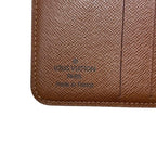Louis Vuitton Bi Foldwallet L Letter Zipper Compact Zip Monogram Canvas Brown — view 4