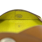 Hermes Leather Box Calf Chevre Brown Yellow — view 5