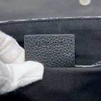 Dior Shoulder Bag Saddle Small Oblique Canvas Leather Black — view 6