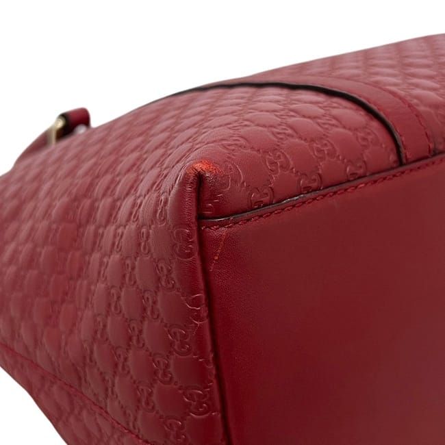 Gucci Tote 2-Way Shoulder Bag Guccissima Leather — view 5