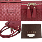 Gucci Tote 2-Way Shoulder Bag Guccissima Leather — view 7