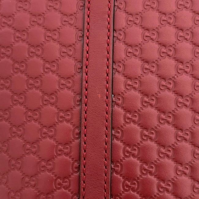 Gucci Tote 2-Way Shoulder Bag Guccissima Leather — view 6