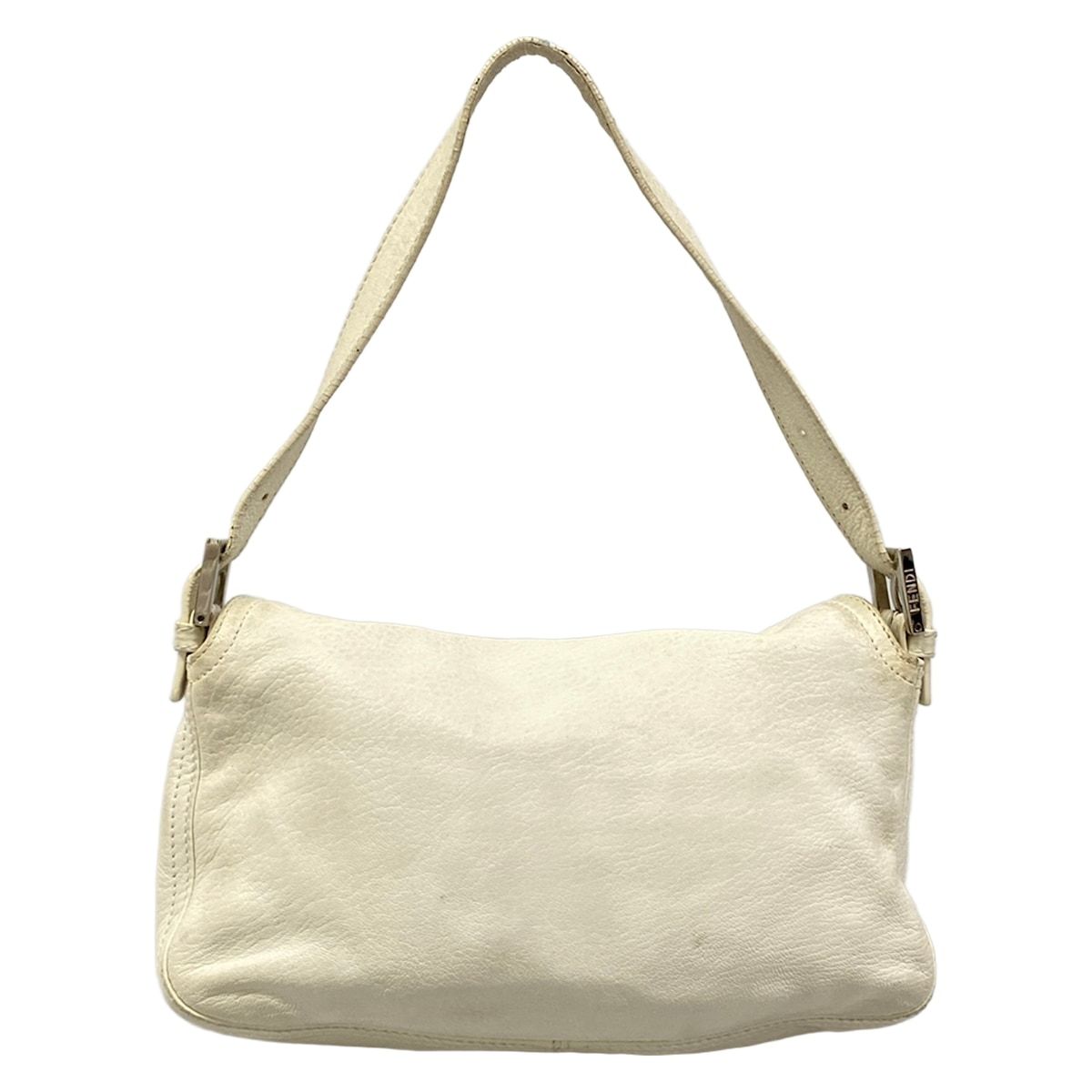 Fendi Handbag White Leather — view 3