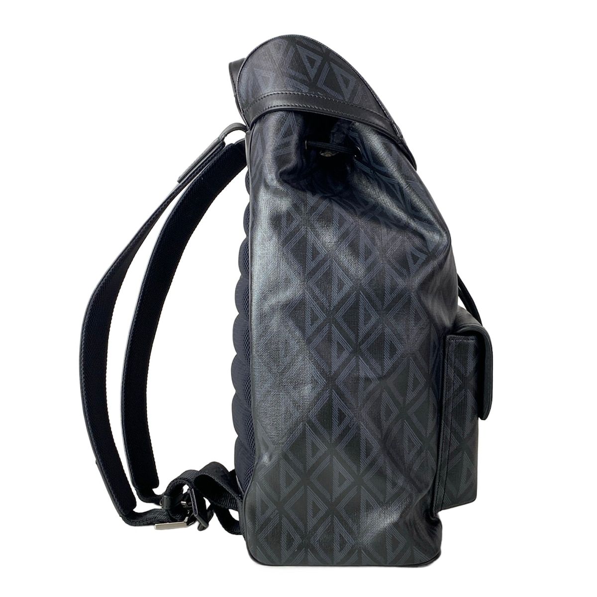 Dior Backpack Hit the Road Black Navy CD Diamond — view 2