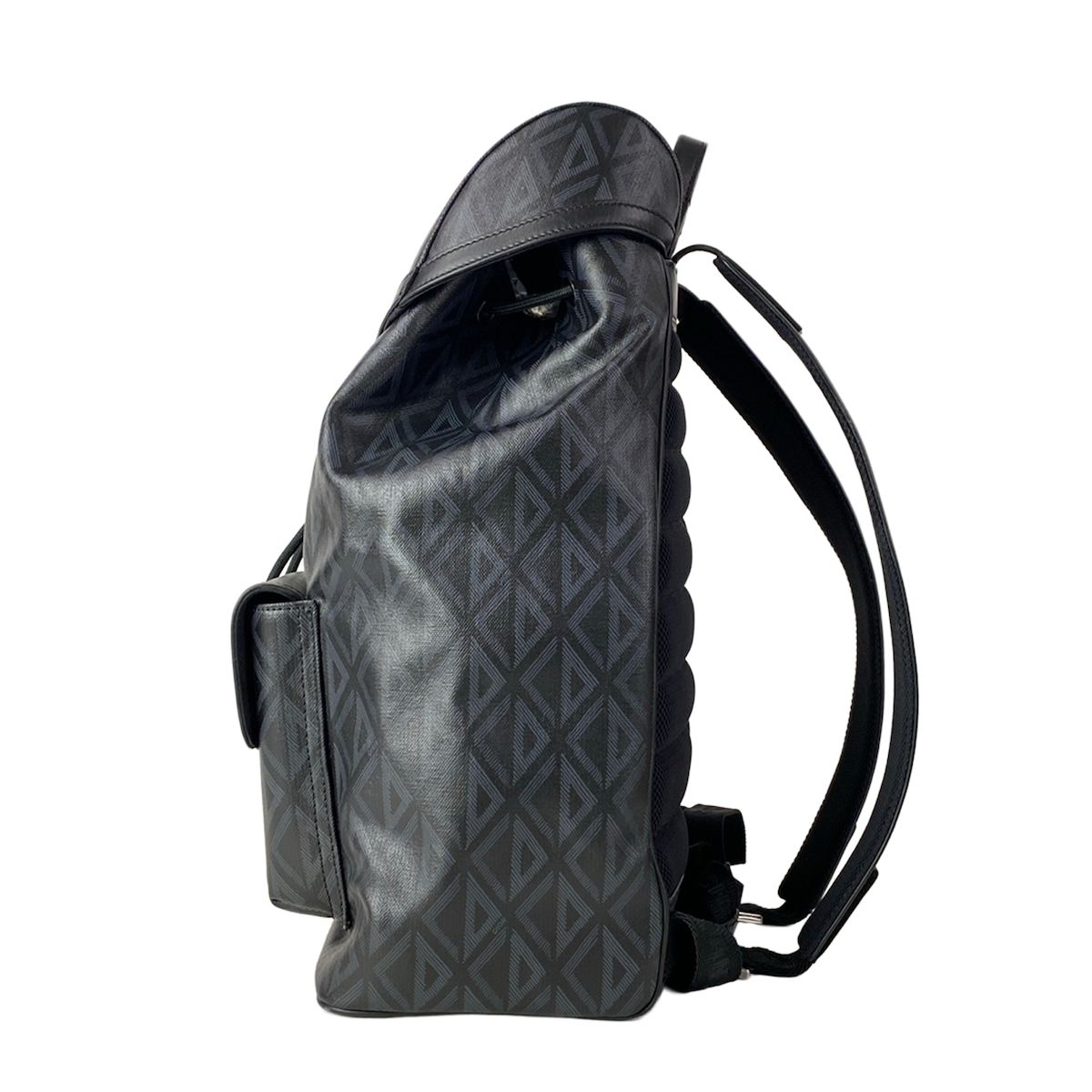 Dior Backpack Hit the Road Black Navy CD Diamond — view 4