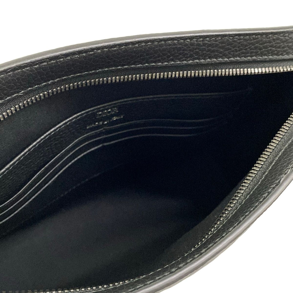 Dior Second Triangle Pouch Black — view 7