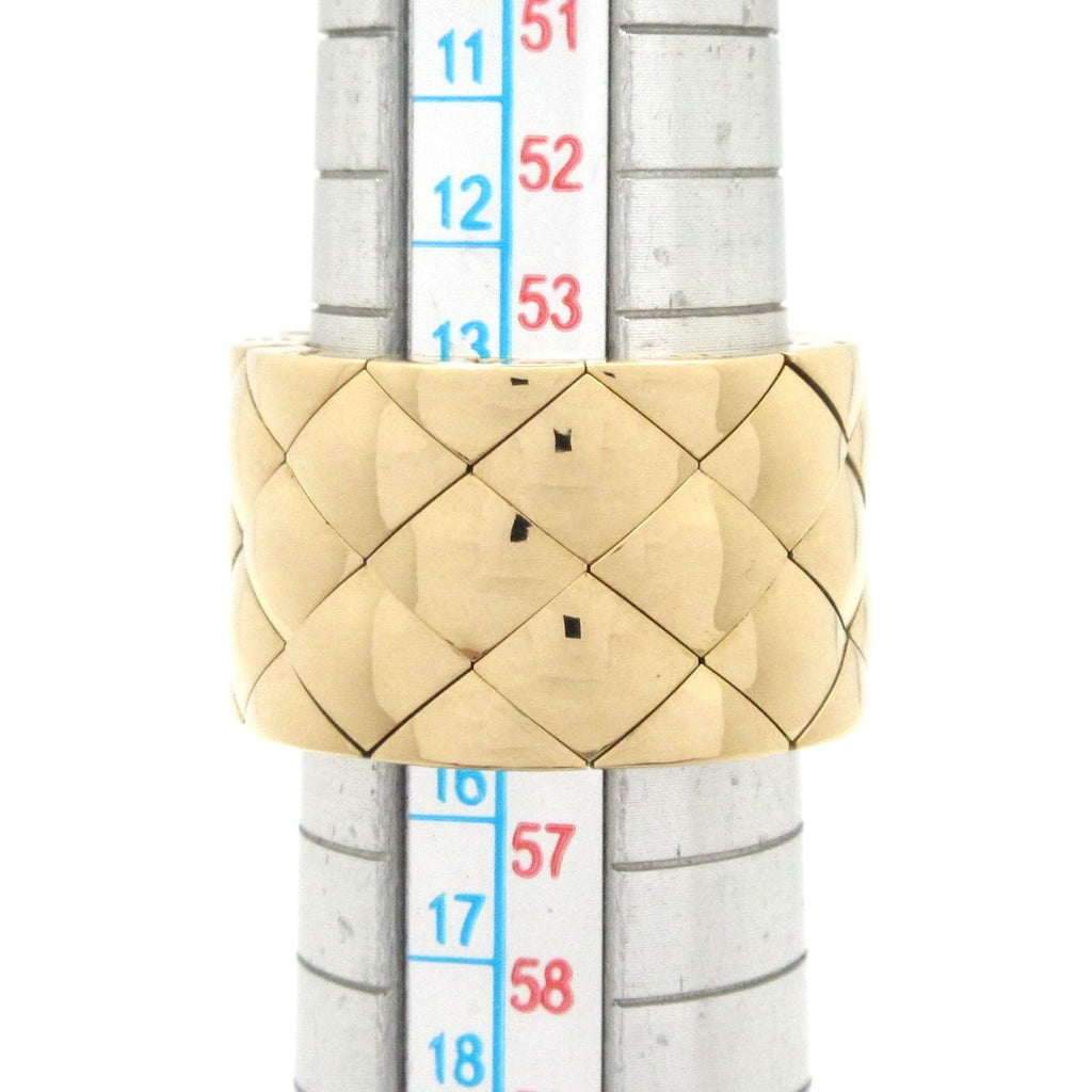 Chanel Ring 54 Quilted 18k Yellow Gold — view 7