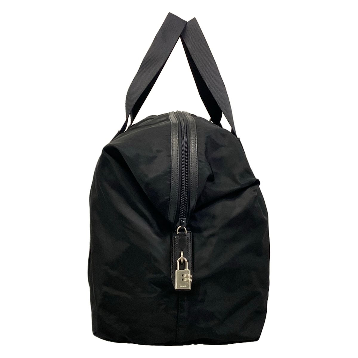 Prada Boston Bag Black Lock Number — view 2
