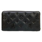 Louis Vuitton Wallet Cousin Zippy Noir Leather — view 2
