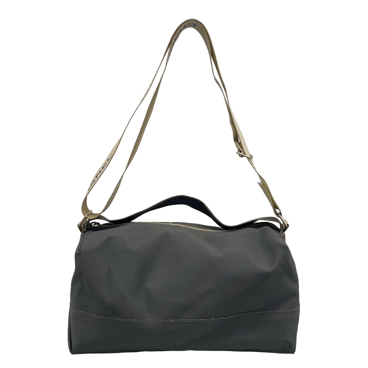 Chanel Shoulder Bag Dark Gray
