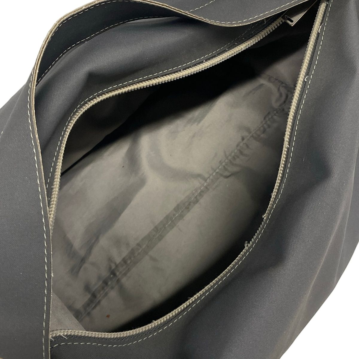 Chanel Shoulder Bag Dark Gray — view 7