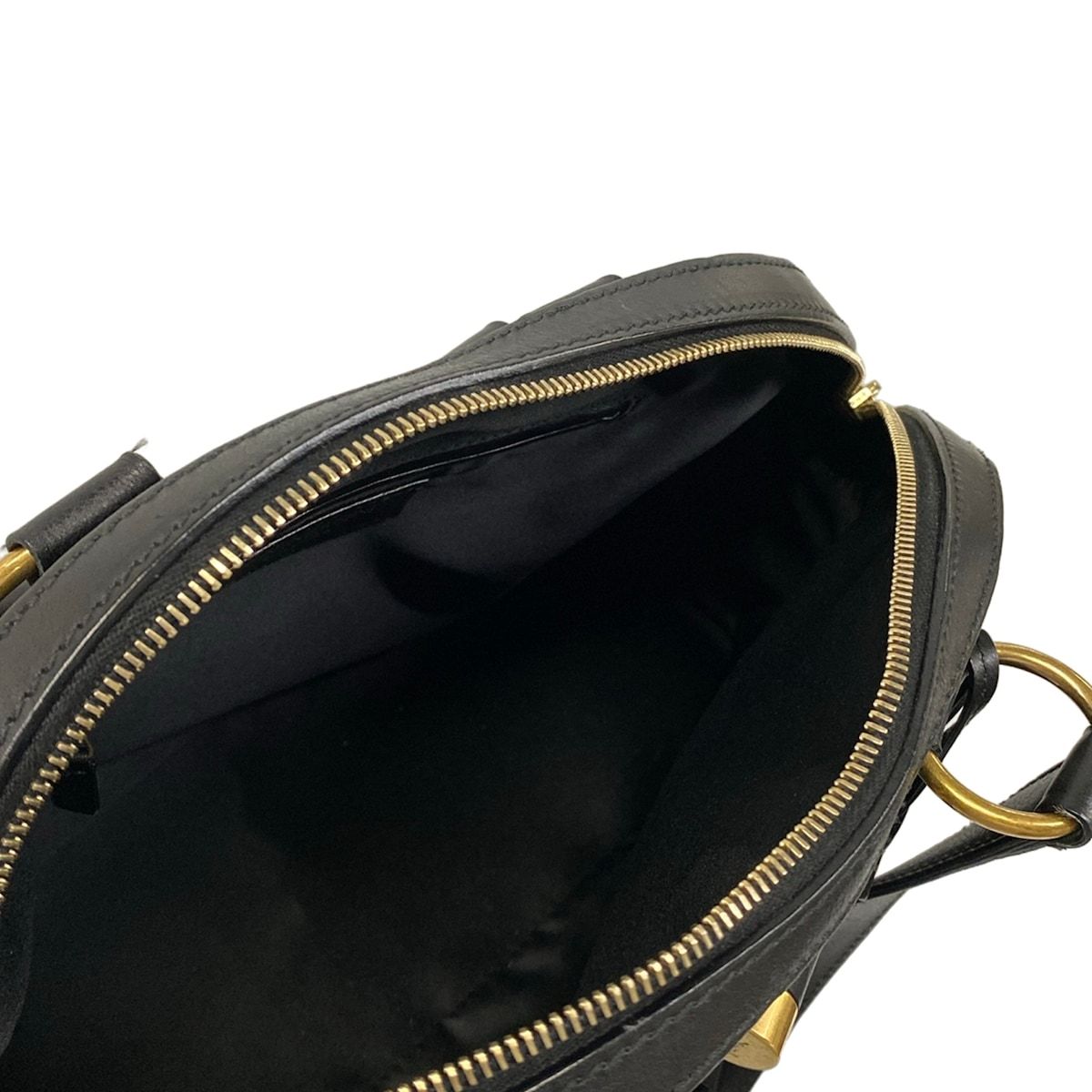 Saint Laurent Rive Gauche Handbag Muse Bag Black Leather — view 7