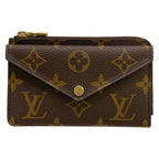 Louis Vuitton Coin Case Monogram Card Holder Rectoverso