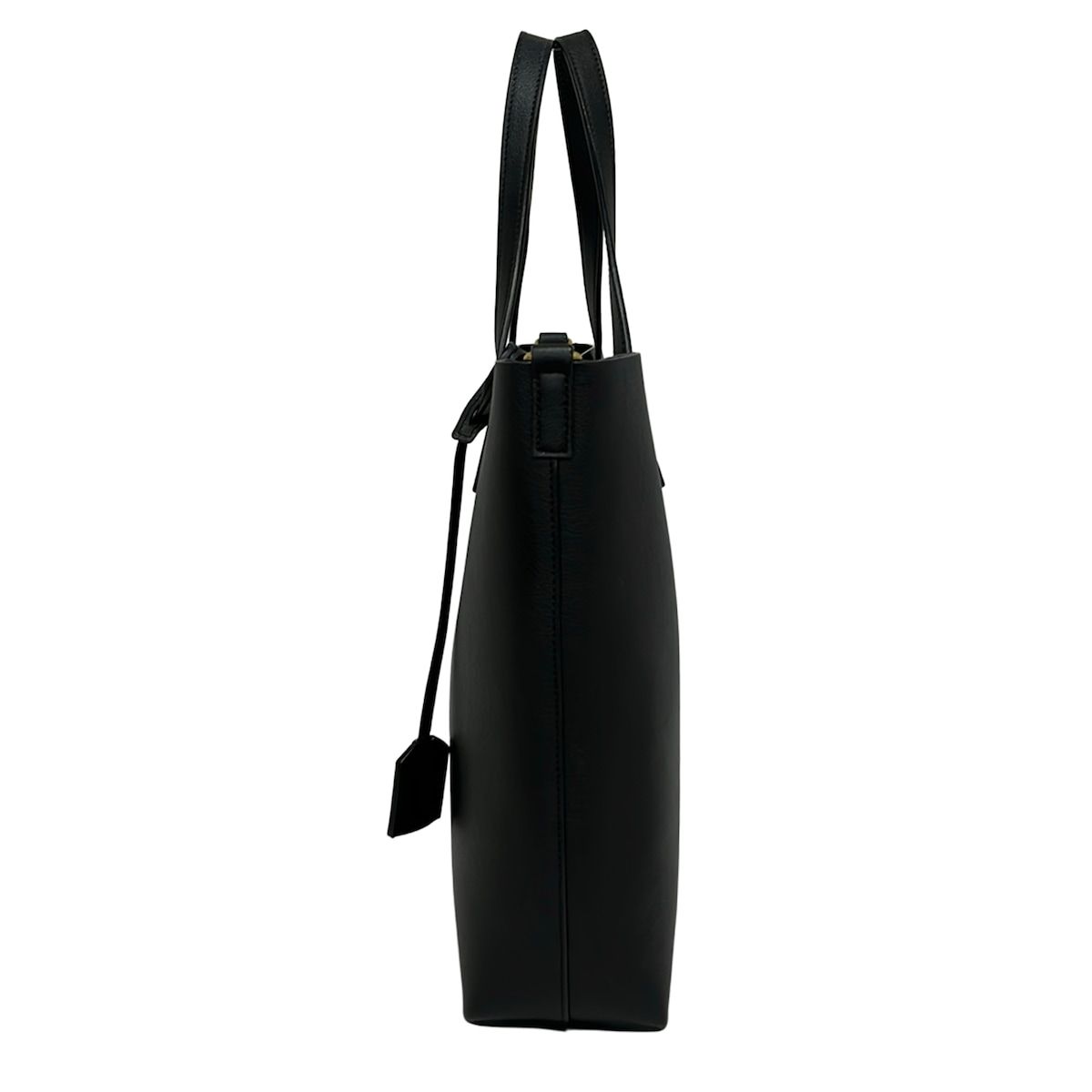 Saint Laurent Paris Tote Toy Shopping Black Leather — view 4